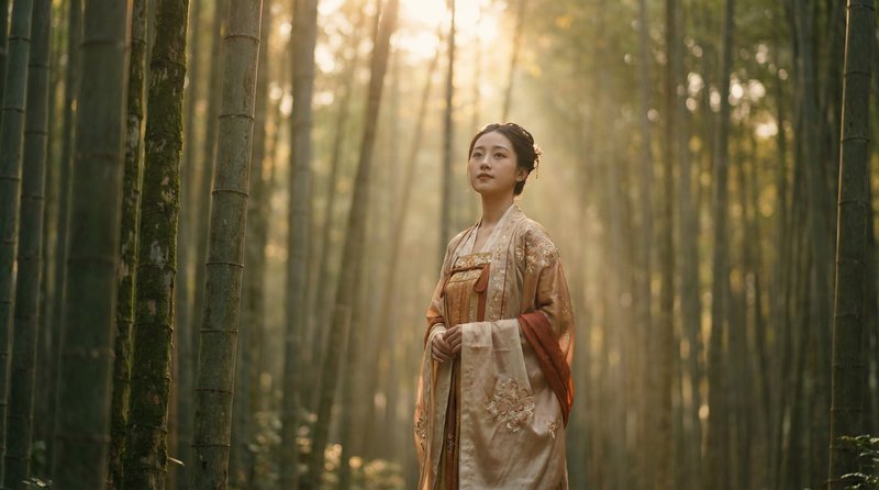 今日事件古风汉服写真视频